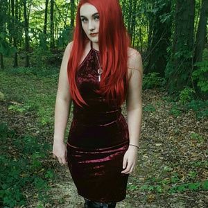 Fashion Nova Velvet Dress